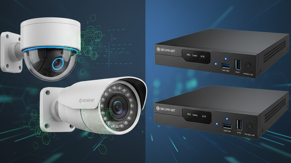 CCTV cameras and NVRs