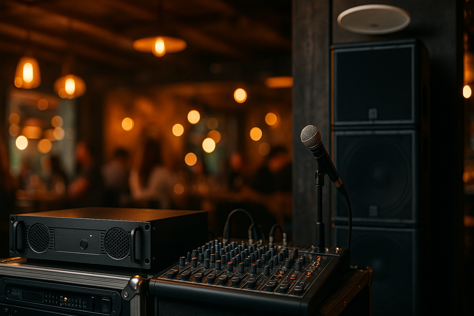 Public address system speakers